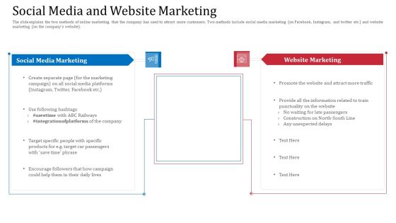 Social Media And Website Marketing Brochure PDF