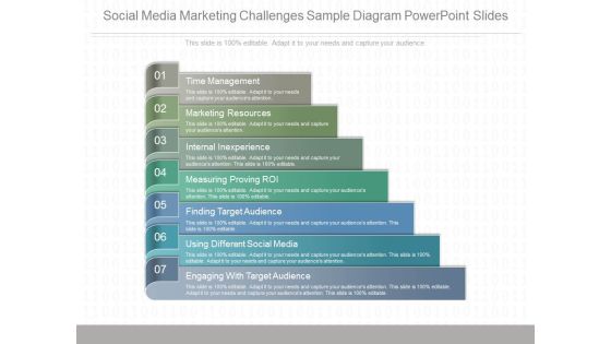 Social Media Marketing Challenges Sample Diagram Powerpoint Slides Social Media Marketing Challenges Sample Diagram Powerpoint Slides