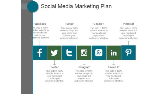 Social Media Marketing Plan Ppt PowerPoint Presentation Deck
