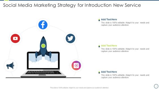 Social Media Marketing Strategy For Introduction New Service Introduction PDF Social Media Marketing Strategy For Introduction New Service Introduction PDF