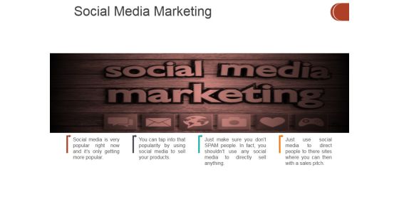 Social Media Marketing Template 1 Ppt PowerPoint Presentation File Graphics Pictures Social Media Marketing Template 1 Ppt PowerPoint Presentation File Graphics Pictures