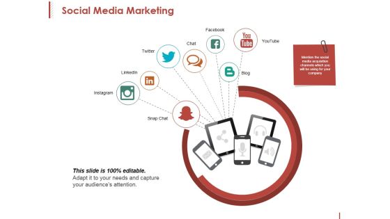 Social Media Marketing Template 2 Ppt PowerPoint Presentation Infographics Good
