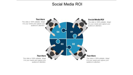 Social Media Roi Ppt PowerPoint Presentation Ideas Brochure Cpb