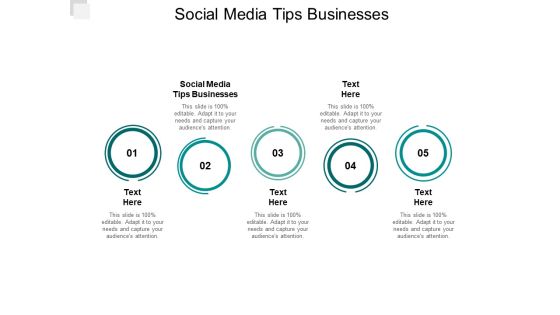 Social Media Tips Businesses Ppt PowerPoint Presentation Model Slide Download Cpb Social Media Tips Businesses Ppt PowerPoint Presentation Model Slide Download Cpb