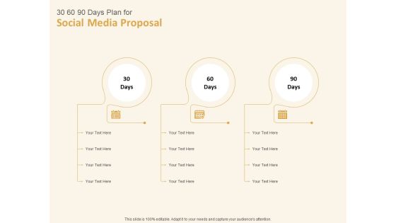Social Network 30 60 90 Days Plan For Social Media Proposal Plan Ppt Outline Gallery PDF Social Network 30 60 90 Days Plan For Social Media Proposal Plan Ppt Outline Gallery PDF