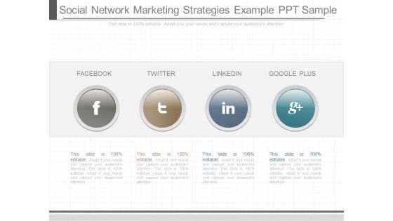 Social Network Marketing Strategies Example Ppt Sample Social Network Marketing Strategies Example Ppt Sample