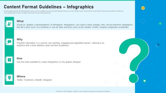 Social Network Playbook Content Format Guidelines Infographics Ppt File Visuals PDF