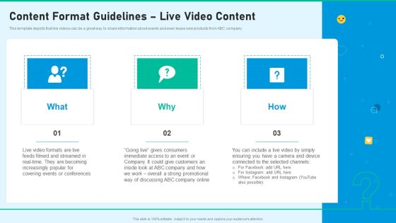 Social Network Playbook Content Format Guidelines Live Video Content Ppt Icon Inspiration PDF Social Network Playbook Content Format Guidelines Live Video Content Ppt Icon Inspiration PDF