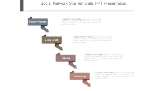 Social Network Site Template Ppt Presentation Social Network Site Template Ppt Presentation