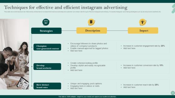 Social Networks Marketing To Improve Techniques For Effective And Efficient Instagram Structure PDF