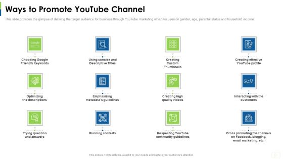 Social Platform As Profession Ways To Promote Youtube Channel Ppt Professional Graphics Download PDF Social Platform As Profession Ways To Promote Youtube Channel Ppt Professional Graphics Download PDF