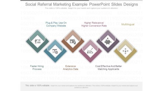 Social Referral Marketing Example Powerpoint Slides Designs