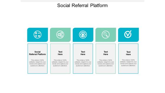 Social Referral Platform Ppt PowerPoint Presentation Inspiration Picture Cpb