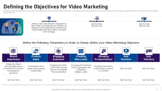 Social Video Advertising Playbook Defining The Objectives For Video Marketing Ppt Summary Graphics Download PDF Social Video Advertising Playbook Defining The Objectives For Video Marketing Ppt Summary Graphics Download PDF