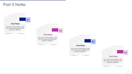 Software Development Life Cycle Agile Model It Post It Notes Template PDF