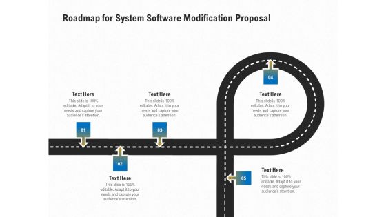 Software Maintenance Roadmap For System Software Modification Proposal Ppt PowerPoint Presentation Ideas Gallery PDF Software Maintenance Roadmap For System Software Modification Proposal Ppt PowerPoint Presentation Ideas Gallery PDF