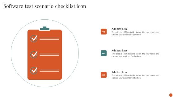 Software Test Scenario Checklist Icon Mockup PDF Software Test Scenario Checklist Icon Mockup PDF