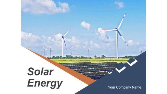 Solar Energy PowerPoint Presentation Ppt PowerPoint Presentation Complete Deck With Slides