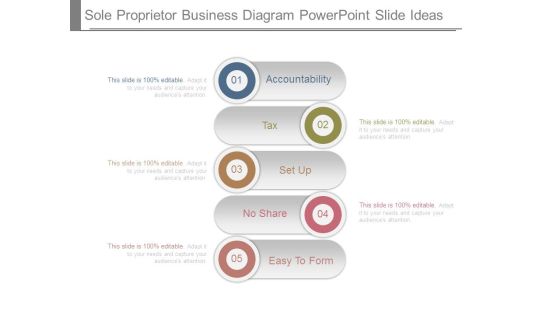 Sole Proprietor Business Diagram Powerpoint Slide Ideas Sole Proprietor Business Diagram Powerpoint Slide Ideas