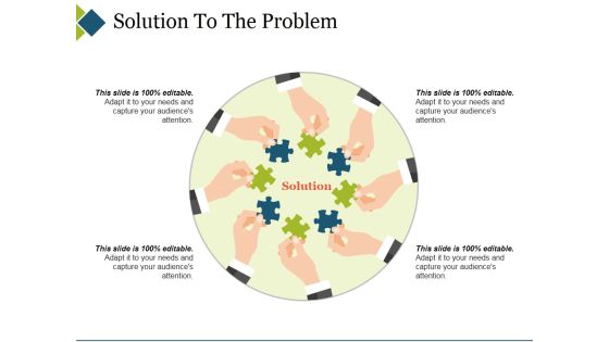 Solution To The Problem Ppt PowerPoint Presentation Icon Slides Solution To The Problem Ppt PowerPoint Presentation Icon Slides