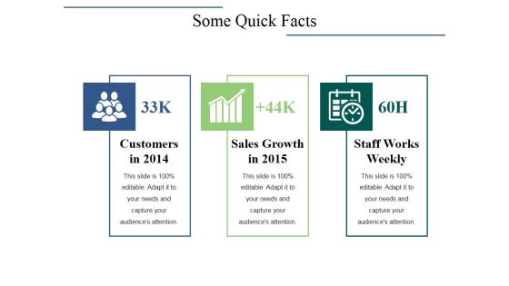 Some Quick Facts Ppt PowerPoint Presentation Inspiration Display Some Quick Facts Ppt PowerPoint Presentation Inspiration Display