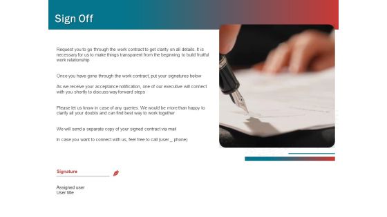 Sound Production Firm Agreement Proposal Sign Off Ppt Outline Deck PDF Sound Production Firm Agreement Proposal Sign Off Ppt Outline Deck PDF