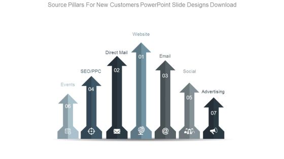 Source Pillars For New Customers Powerpoint Slide Designs Download Source Pillars For New Customers Powerpoint Slide Designs Download