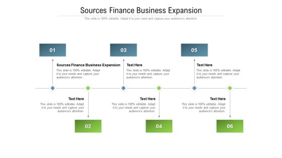 Sources Finance Business Expansion Ppt PowerPoint Presentation File Example File Cpb Pdf