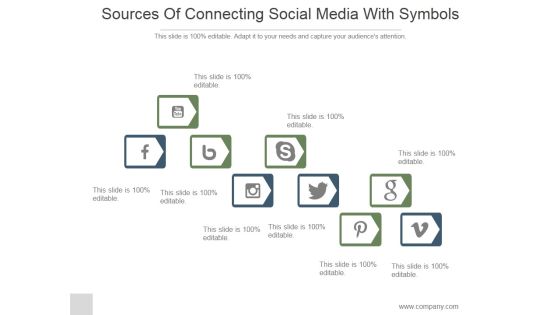 Sources Of Connecting Social Media With Symbols Ppt PowerPoint Presentation Show Sources Of Connecting Social Media With Symbols Ppt PowerPoint Presentation Show