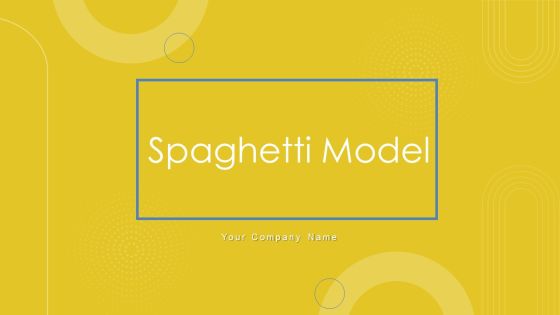 Spaghetti Model Ppt PowerPoint Presentation Complete With Slides