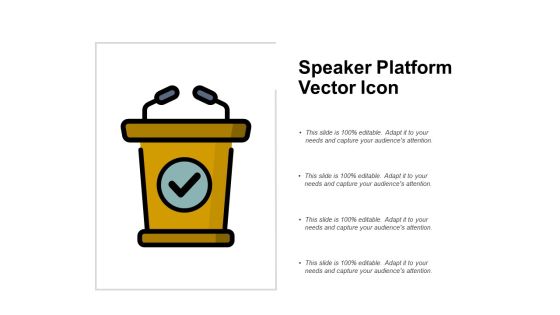 Speaker Platform Vector Icon Ppt PowerPoint Presentation Infographics Background Images Speaker Platform Vector Icon Ppt PowerPoint Presentation Infographics Background Images
