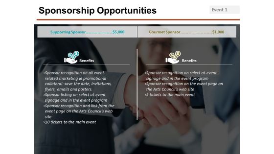 Sponsorship Opportunities Template 3 Ppt PowerPoint Presentation Pictures Design Templates Sponsorship Opportunities Template 3 Ppt PowerPoint Presentation Pictures Design Templates