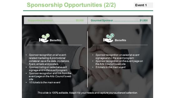 Sponsorship Opportunities Template 4 Ppt PowerPoint Presentation Infographic Template Microsoft Sponsorship Opportunities Template 4 Ppt PowerPoint Presentation Infographic Template Microsoft