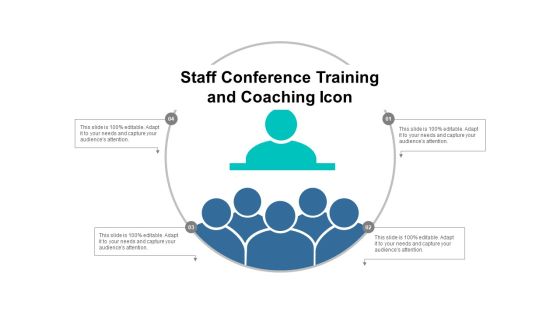 Staff Conference Training And Coaching Icon Ppt PowerPoint Presentation Clipart