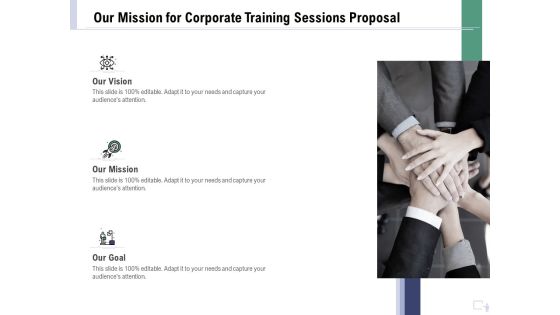 Staff Engagement Training And Development Our Mission For Corporate Training Sessions Proposal Microsoft PDF Staff Engagement Training And Development Our Mission For Corporate Training Sessions Proposal Microsoft PDF