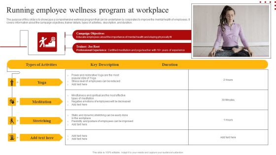 Staff Retention Techniques To Minimize Hiring Expenses Running Employee Wellness Program At Workplace Icons PDF Staff Retention Techniques To Minimize Hiring Expenses Running Employee Wellness Program At Workplace Icons PDF