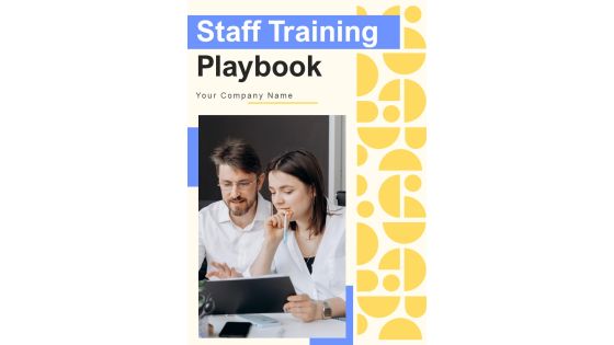Staff Training Playbook Template Staff Training Playbook Template