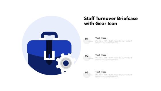 Staff Turnover Briefcase With Gear Icon Ppt PowerPoint Presentation Model Layout PDF Staff Turnover Briefcase With Gear Icon Ppt PowerPoint Presentation Model Layout PDF