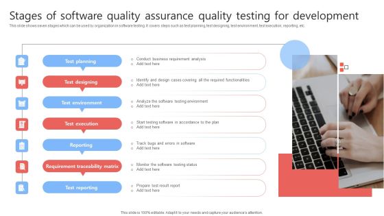 Stages Of Software Quality Assurance Quality Testing For Development Structure PDF Stages Of Software Quality Assurance Quality Testing For Development Structure PDF
