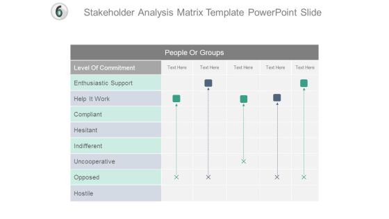 Stakeholder Analysis Matrix Template Powerpoint Slide Stakeholder Analysis Matrix Template Powerpoint Slide
