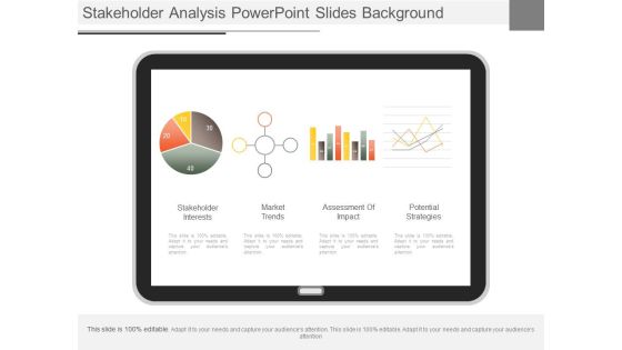 Stakeholder Analysis Powerpoint Slides Background Stakeholder Analysis Powerpoint Slides Background