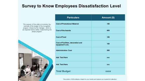 Star Performer Survey To Know Employees Dissatisfaction Level Awards Graphics PDF Star Performer Survey To Know Employees Dissatisfaction Level Awards Graphics PDF