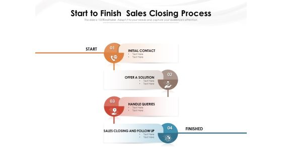 Start To Finish Sales Closing Process Ppt PowerPoint Presentation Professional Deck PDF Start To Finish Sales Closing Process Ppt PowerPoint Presentation Professional Deck PDF