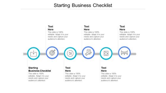 Starting Business Checklist Ppt PowerPoint Presentation Pictures Slide Cpb Starting Business Checklist Ppt PowerPoint Presentation Pictures Slide Cpb