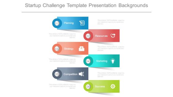 Startup Challenge Template Presentation Backgrounds Startup Challenge Template Presentation Backgrounds