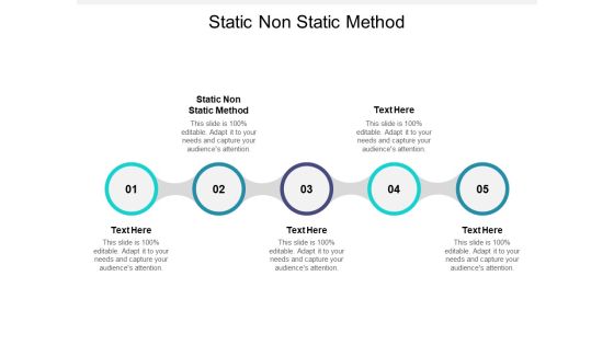 Static Non Static Method Ppt PowerPoint Presentation Outline Skills Cpb Pdf