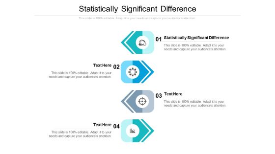 Statistically Significant Difference Ppt PowerPoint Presentation Inspiration Styles Cpb Pdf