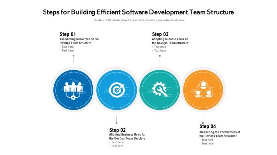 Steps For Building Efficient Software Development Team Structure Ppt PowerPoint Presentation File Show PDF Steps For Building Efficient Software Development Team Structure Ppt PowerPoint Presentation File Show PDF