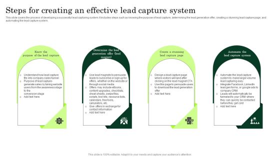 Steps For Creating An Effective Lead Capture System Enhancing Client Lead Conversion Rates Mockup PDF Steps For Creating An Effective Lead Capture System Enhancing Client Lead Conversion Rates Mockup PDF