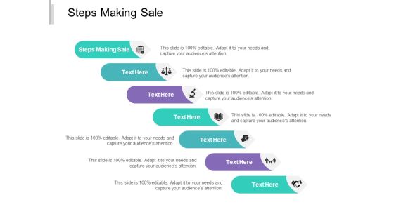 Steps Making Sale Ppt PowerPoint Presentation Inspiration Portfolio Cpb Steps Making Sale Ppt PowerPoint Presentation Inspiration Portfolio Cpb